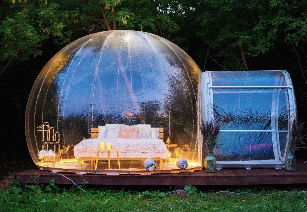 bubble winter tent