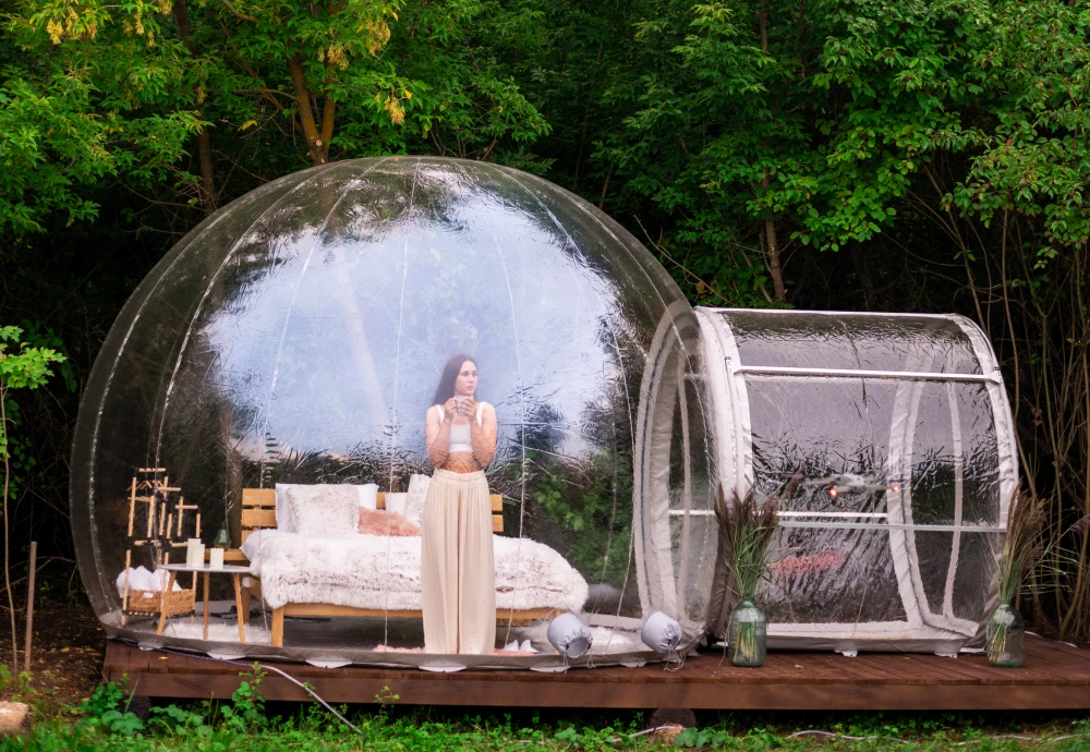 bubble tent dome