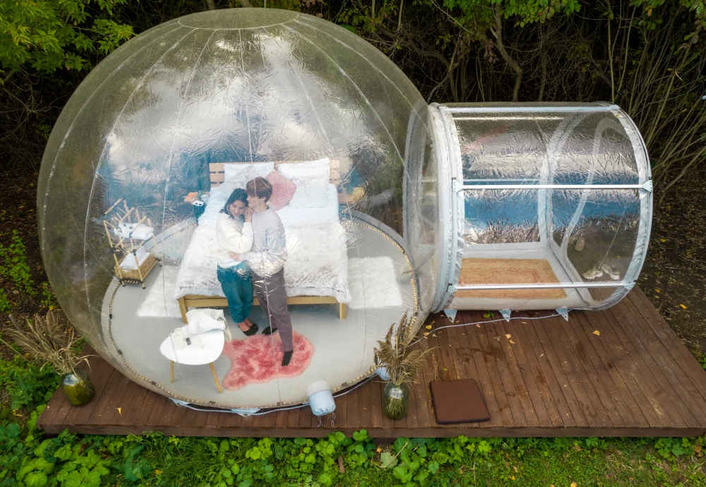 pvc inflatable bubble tent