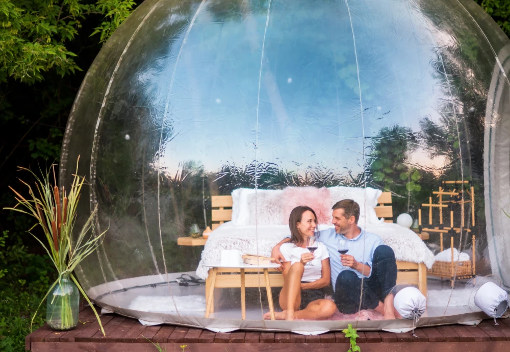 how to make your own bubble tent