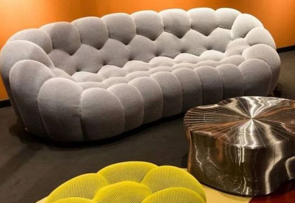 bubble looking couch