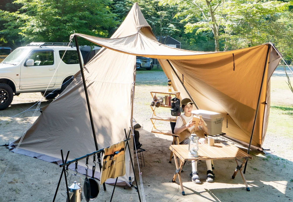 backyard teepee